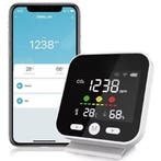 CO Detector | WiFi Tuya Smart Life | COppm, Temp & RV | S, Huis en Inrichting, Verzenden, Nieuw