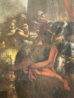 Seguace di Lieven Mehus (1627-1691) - Scena Bibblica, Antiek en Kunst