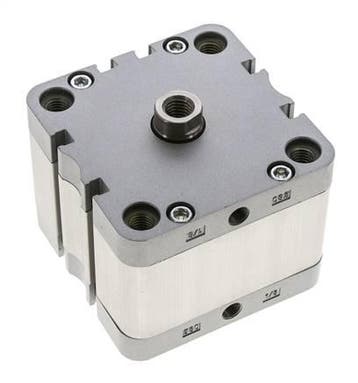 ISO 21287 Compacte Dubbelwerkende Cilinder 80-20mm -, Doe-het-zelf en Bouw, Verzenden, Nieuw