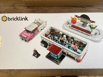 Lego Set - 910011 - BrickLink Designer Program - 1950s Diner, Nieuw
