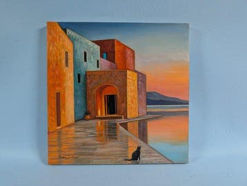 Enea Solari (XX-XXI) - Tramonto mediterraneo