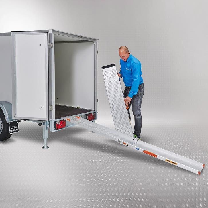 Datona Uitschuifbare oprijplaat extra breed 240 cm - Datona, Auto diversen, Auto-accessoires, Ophalen of Verzenden