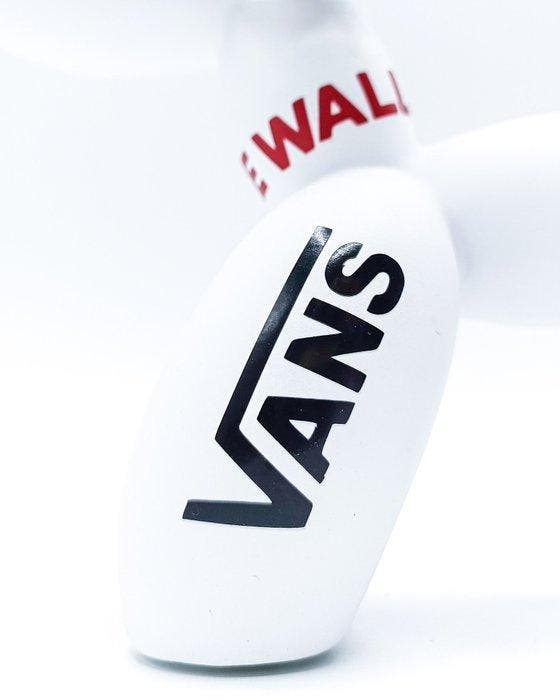 AMA • Pope (1985) - Off the Wall - Vans, Antiek en Kunst, Kunst | Designobjecten