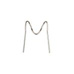 Nieten W-vorm 0.6mm 100 stuks POWER-TEC (repareren), Verzenden, Nieuw