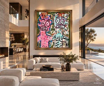 Timo Wedell - Expressionistic Figures - XXL - Hommage, Antiek en Kunst