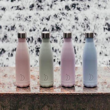 Chillys Dubbelwandige Isoleerfles Sky Blue Blush, Verzenden, Zo goed als nieuw