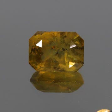1 pcs Groen, Geel, Bruin Alexandriet - 11.53 ct -, Nieuw