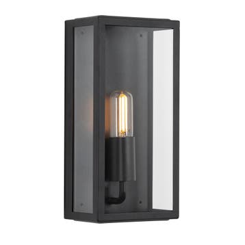 Strak & modern Atlanta Muurlamp Zwart Buitenverlichting, Jardin & Terrasse, Verzenden