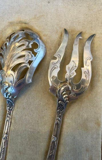 Boucilier & Paris - Bestekset (4) - .800 zilver
