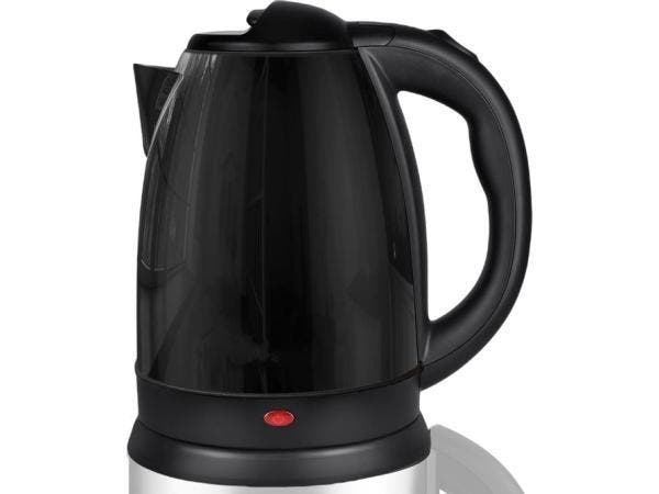 Veiling - Zwart RVS waterkoker 1.8 Liter 1500W, Electroménager, Bouilloires