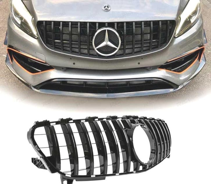 CALANDRE MERCEDES CLASSE A W176 GT 16-18 NOIR BRILLANT, Autos : Pièces & Accessoires, Carrosserie & Tôlerie, Envoi