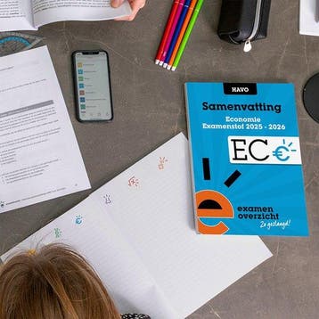 ExamenOverzicht - Samenvatting Economie HAVO 9789464383942, Verzenden, ExamenOverzicht