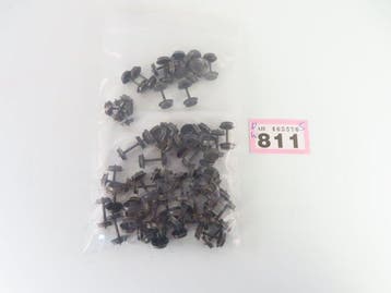 Assen H0 - Fixation pour train miniature (60) - 60x essieux