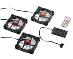 3x 120mm PC Ventilator Fans met aRGB LED verlichting / Co..., Computers en Software, Computerkoelers, Ophalen of Verzenden, Nieuw