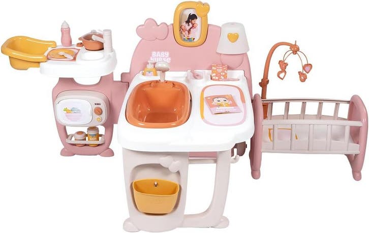 Smoby Babyverzorging set | Retour deal | Sla je slag, Kinderen en Baby's, Speelgoed | Poppenhuizen, Nieuw, Poppenhuis, Verzenden