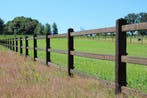 Houten omheining | Afrastering weiland | Hekwerk paardenbak, Dieren en Toebehoren, Stalling en Weidegang, Weidegang