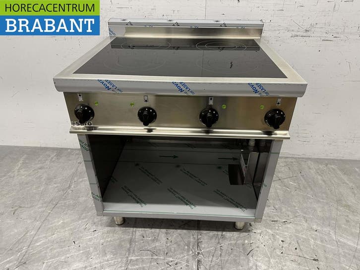 Réchaud Saro en céramique en acier inoxydable 4 brûleurs, Articles professionnels, Horeca | Autre, Envoi