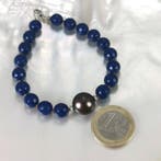 Sans prix de réserve - Bracelet Argent Perle - Pierres