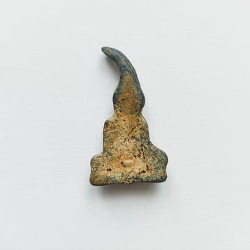 Oud-Indochinese bergstammen Brons XS Zittende Boeddha