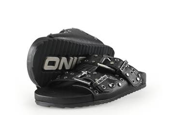 Vingino Slippers Meisjes in maat 31 Zwart, Verzenden, Jongen of Meisje, Schoenen, Zo goed als nieuw