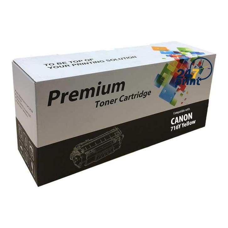 Huis-Merk  CANON 716Y Toner Yellow 1.6k 247Print, Computers en Software, Printerbenodigdheden, Toner, Nieuw, Verzenden