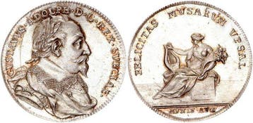 Zweden. Friedrich I. 1720-1751. Silbermedaille ND (1733) von, Postzegels en Munten