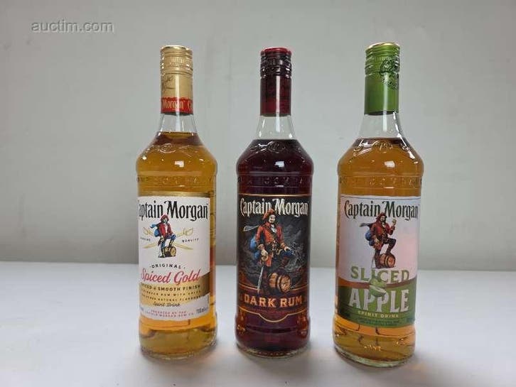 Captain Morgan Rum 70 (27x) fles(sen), Zakelijke goederen, Horeca | Food, Ophalen