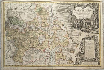 Europe - République tchèque, Pologne,; Johann Baptist Homann