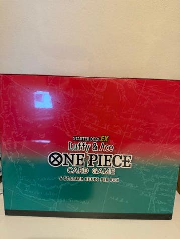 One Piece - 6 Box - Starter Deck EX Luffy & Ace, Nieuw