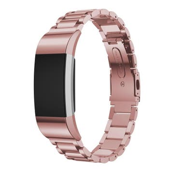 Fitbit Charge 2 Roestvrij Stalen Armband - Rosegold,, Verzenden, Nieuw