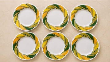 Villeroy & Boch - 6 Assiettes entremet dessert -