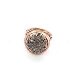 Sans prix de réserve - Bague - 9 carats Or rose, Argent