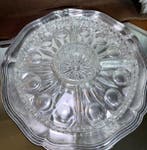 Baccarat - Georges Chevalier - Plat de service - Russe -