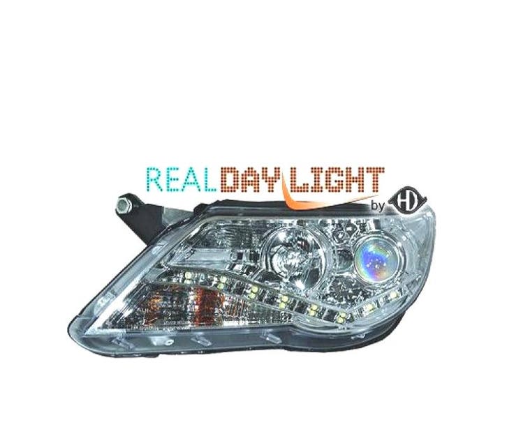 Phares Pour Volkswagen Vw Tiguan 07-11Chromé, Autos : Pièces & Accessoires, Éclairage, Envoi