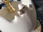 Ring - 18 karaat Geel goud - Diamant - Antiek opaal +, Nieuw