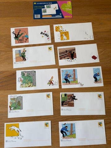 Hergé - 10 Published artwork - Tintin - Les Aventures de