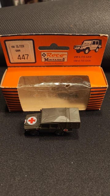 roco minitanks 447 - VW LTIS SAN, Verzenden, Overige typen