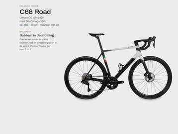 Colnago C68 Ultegra Di2 koersfiets nieuw zwart maat 56 (530), Fietsen en Brommers, Overige merken, 28 inch, Carbon, Nieuw