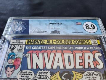 The Invaders #14 - EGC 8.9 - UK Price Variant - 1 Graded