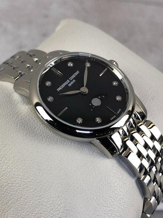 Frédérique Constant - Slimline Moonphase Mother of Pearl, Bijoux, Sacs & Beauté, Montres | Hommes