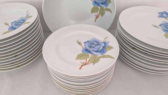 Richard Ginori - Tafelservies (36) - Porselein - Voor 12, Antiquités & Art, Antiquités | Meubles | Tables