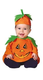 Pompoen Halloween Kostuum Baby Oranje, Verzenden, Nieuw