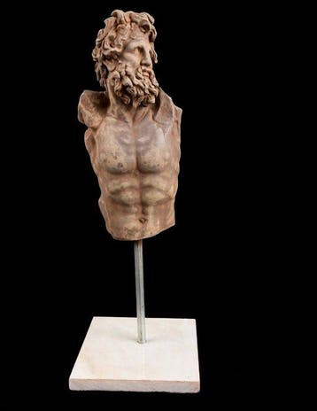sculptuur, Dorso Menelao 2026 - 50 cm - Gegoten steen - 2026