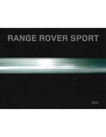 2012 RANGE ROVER SPORT BROCHURE NEDERLANDS, Nieuw