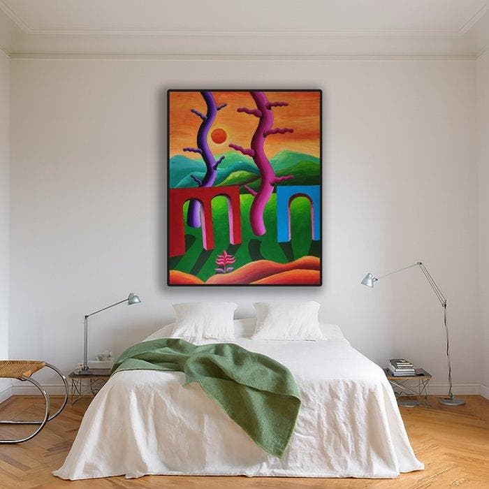 B. Morah - Bosque Ingrávido 122 XL (NO RESERVE), Antiquités & Art, Art | Peinture | Moderne