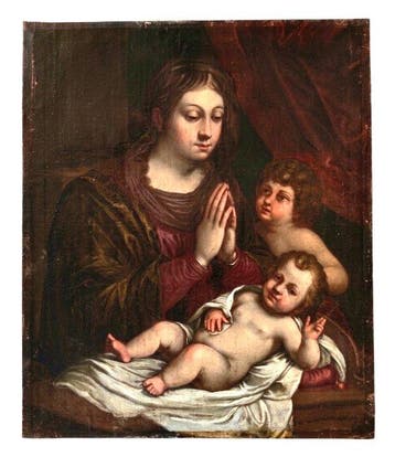 Simone Cantarini (1612–1648), Navolger van - La Vergine in