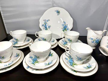 Royal Albert - Theeservies (21) - Been - Vergeet mij niet /