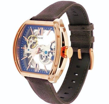 Thomas Earnshaw - BRIDGE - Automatic - Gold - Tonneau -, Handtassen en Accessoires, Horloges | Heren, Nieuw
