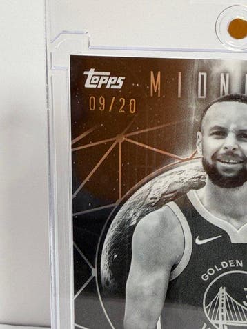 2025 Topps Midnight Stephen Curry #MF-4 Moonfall - Equinox