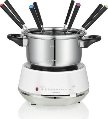 Fondueset - Elektrische - Fondue 8 personen - 2L - 1200W - W, Verzenden